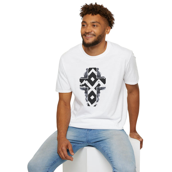 Resonance Cross – Softstyle Graphic Christian Tee