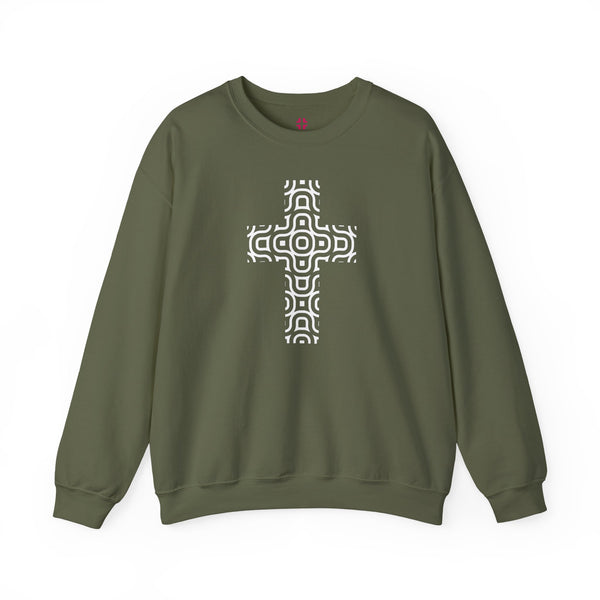 Continuum Cross - Christian Crewneck Sweatshirt