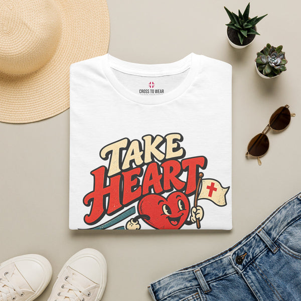 Take Heart – Vintage Christian Tee  - Graphic Collection