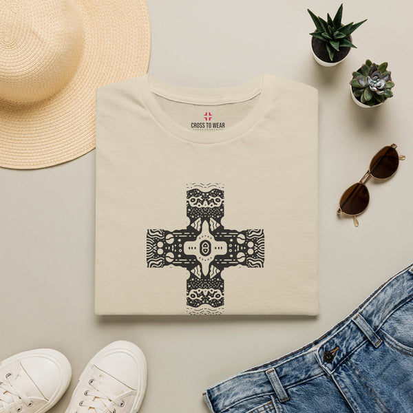 Ancient Path Cross – Softstyle Christian Tee
