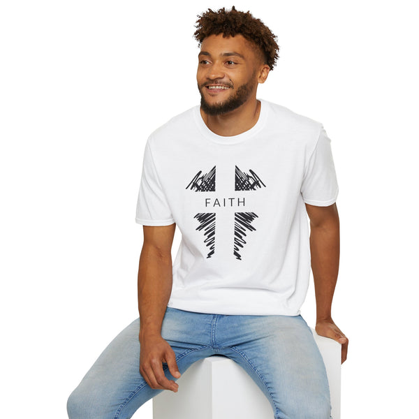 Faith Cross – Softstyle Unisex Tee