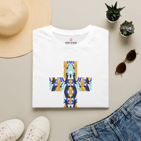 Painted Cross – Softstyle Unisex Tee