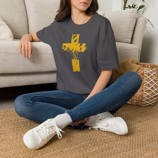 Gold Cross  – Softstyle Unisex Tee