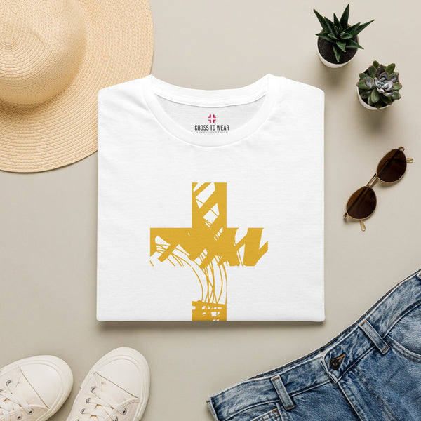 Gold Cross  – Softstyle Unisex Tee