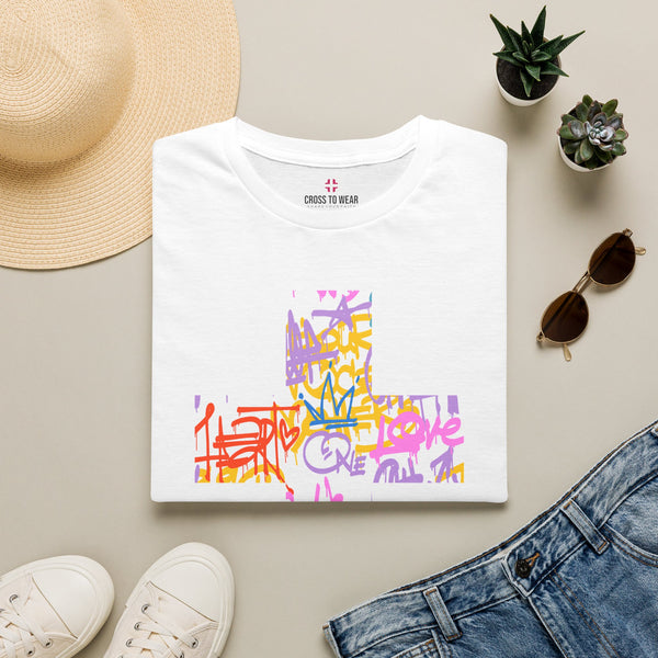 Street Faith Cross – 100% cotton Christian Tee