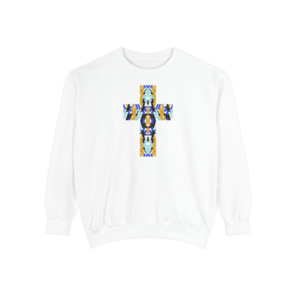 Painted Cross - Comfort Colors® Sweatshirt