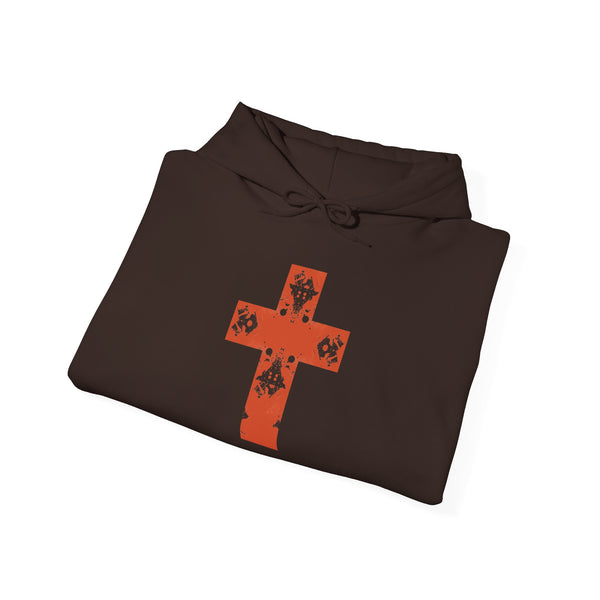 Imperfect Cross - Heavy Blend Christian Hoodie