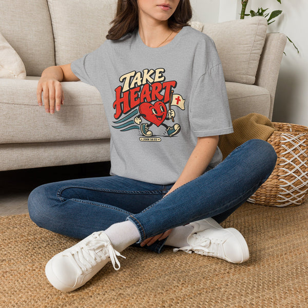 Take Heart – Vintage Christian Tee  - Graphic Collection