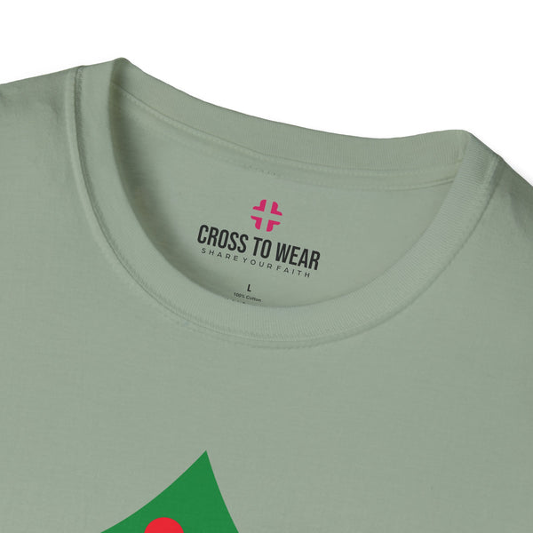 Christmas Cross - Softstyle Christian Tee