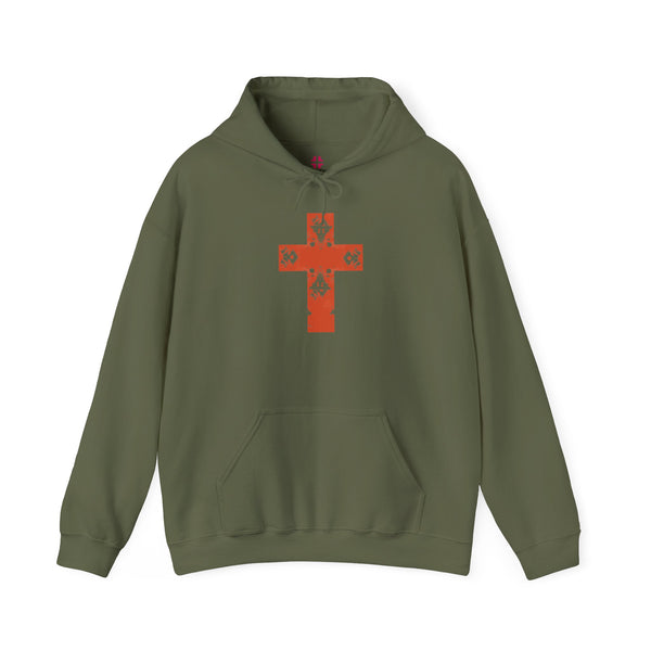 Imperfect Cross - Heavy Blend Christian Hoodie