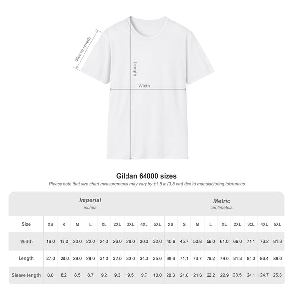 Resonance Cross – Softstyle Graphic Christian Tee