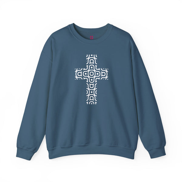 Continuum Cross - Christian Crewneck Sweatshirt
