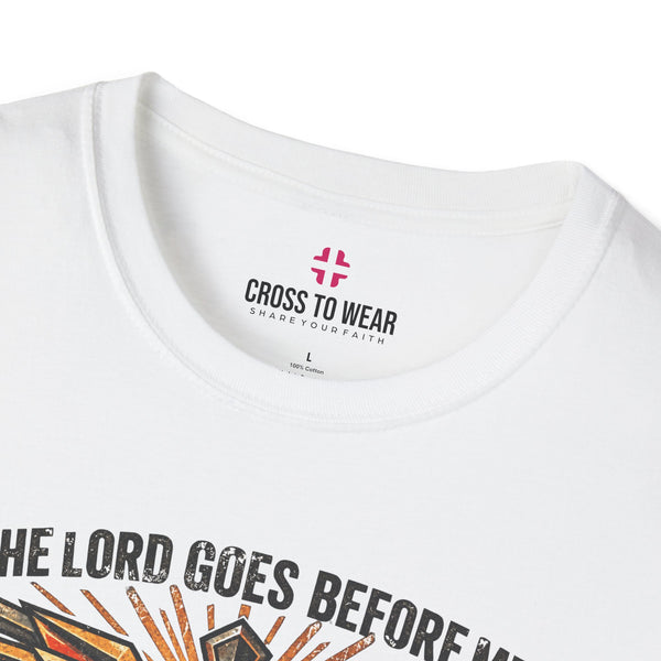 The Lord Goes Before Me – Vintage Christian Tee - Graphic Collection