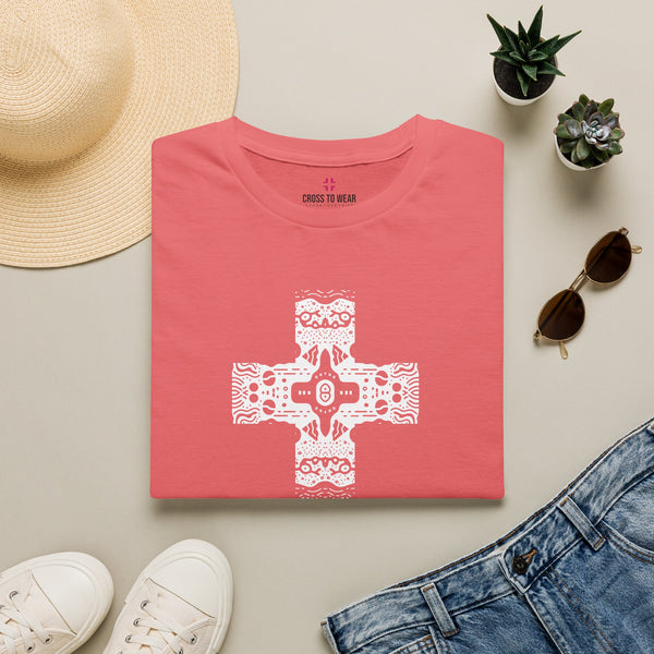 Ancient Path Cross – Softstyle Christian Tee