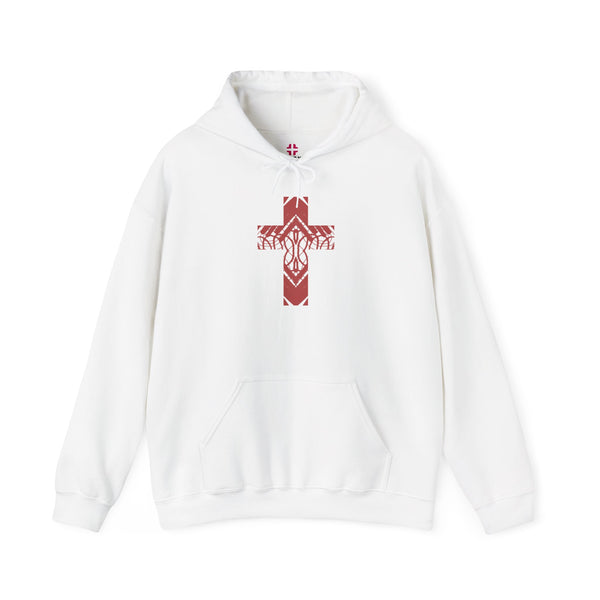 Rooted Cross - Heavy Blend Christian Hoodie