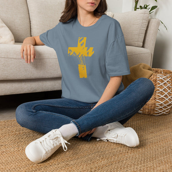 Gold Cross  – Softstyle Unisex Tee