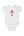 Rooted Cross Onesie — Baby Cross Collection (Christening/Baptism Gift)