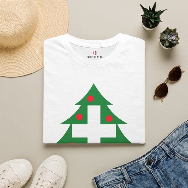 Christmas Cross - Softstyle Christian Tee