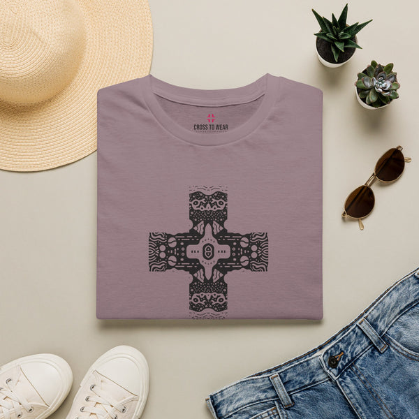 Ancient Path Cross – Softstyle Christian Tee