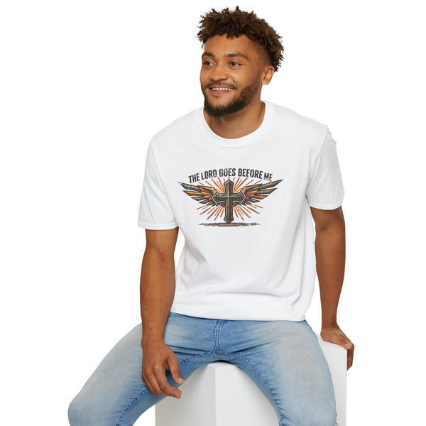 The Lord Goes Before Me – Vintage Christian Tee - Graphic Collection