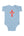 Open Heart Cross Onesie - Baby Cross Collection (Christening and Baptism Gift)