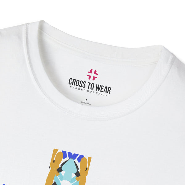 Painted Cross – Softstyle Unisex Tee